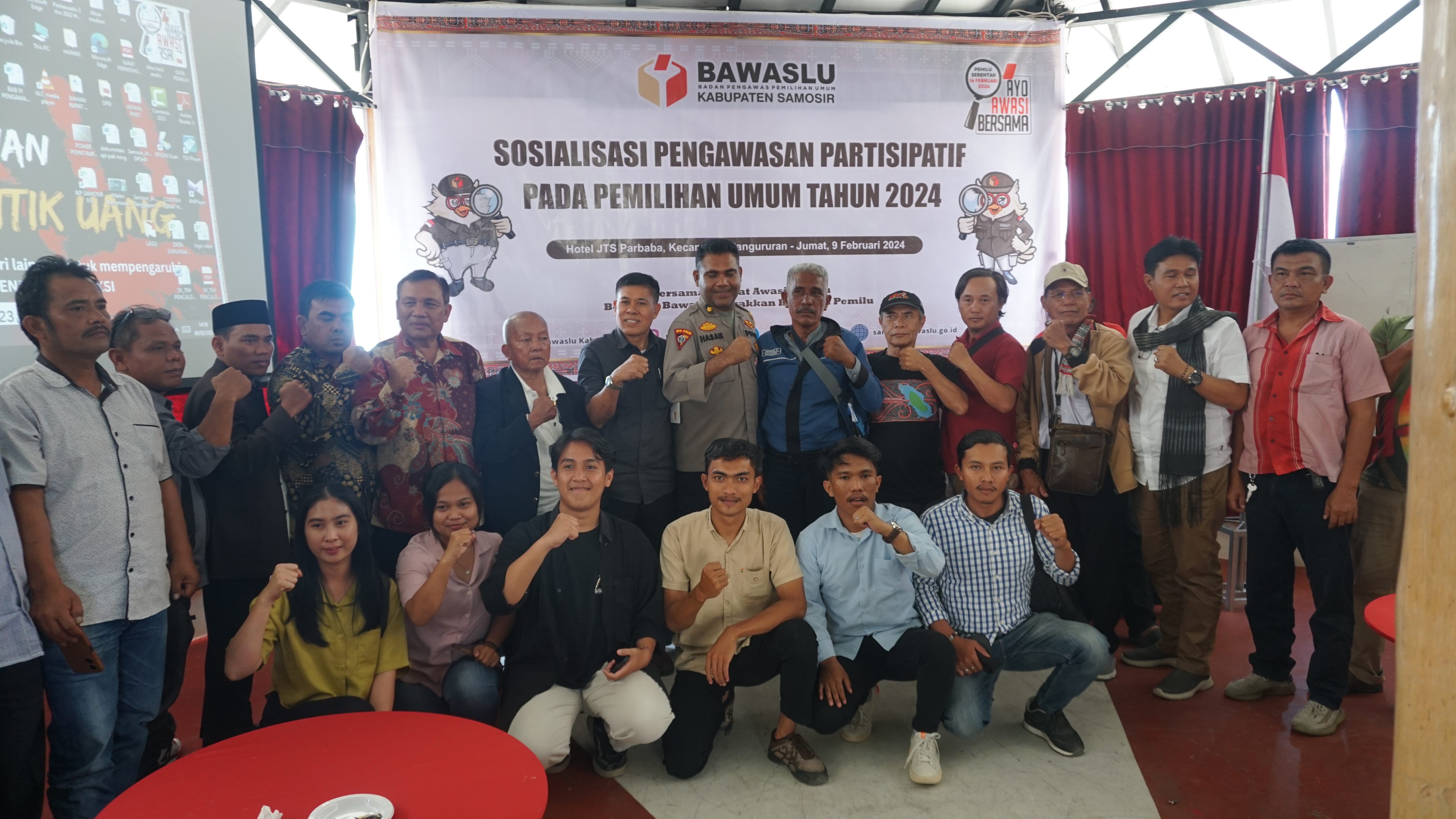 Sosialisasi Bawaslu dengan Lapisan Masyarakat